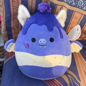 Squishmallows Finklestein FTM in Purple and Yellow